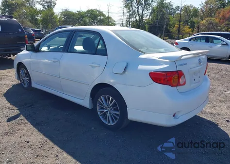 2010 Toyota Corolla S z USA, uszkodzony, nr VIN 1NXBU4EE8AZ276621